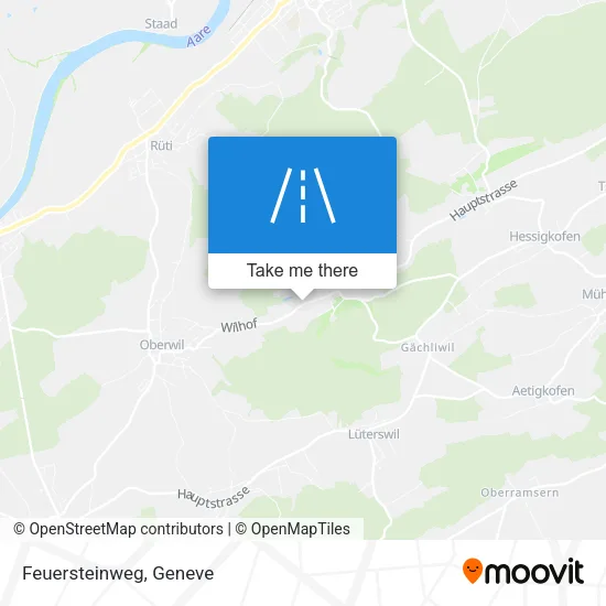 Feuersteinweg map