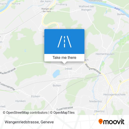 Wangenriedstrasse map