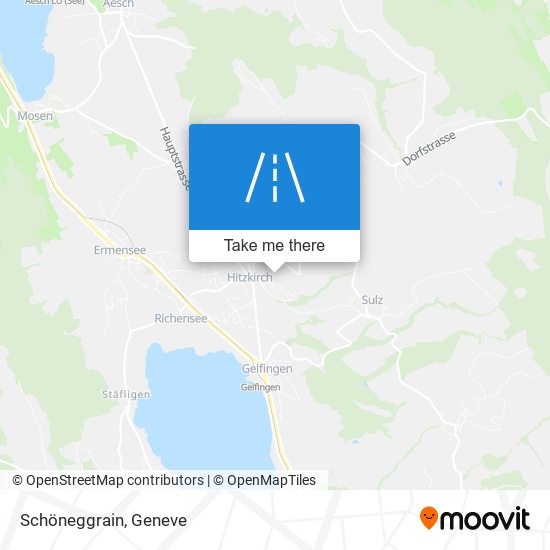Schöneggrain map