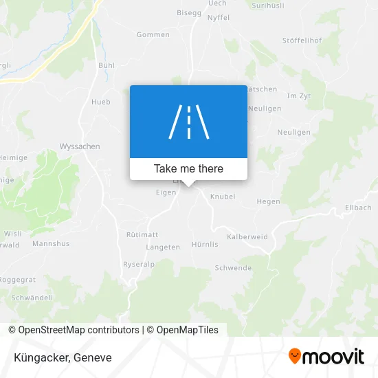 Küngacker map