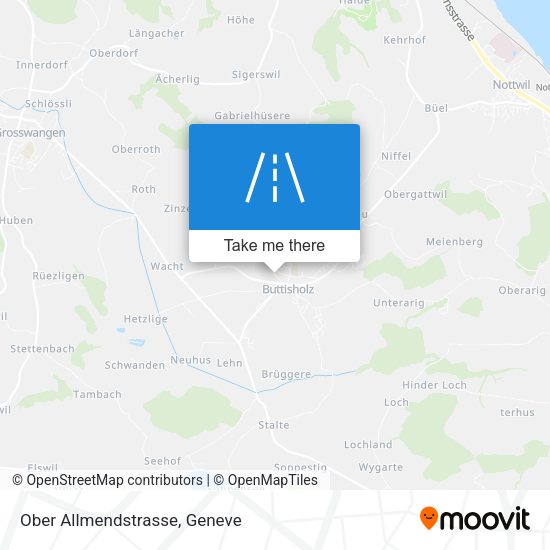 Ober Allmendstrasse map