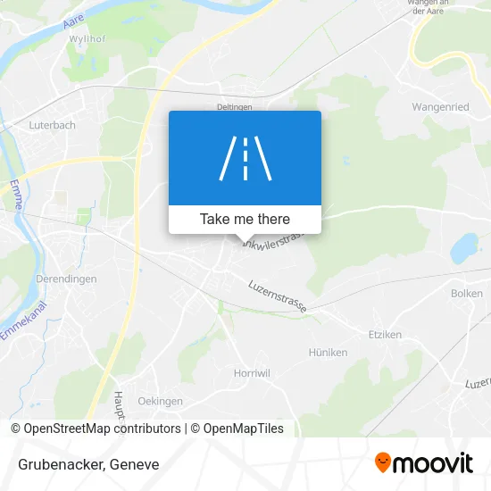 Grubenacker map