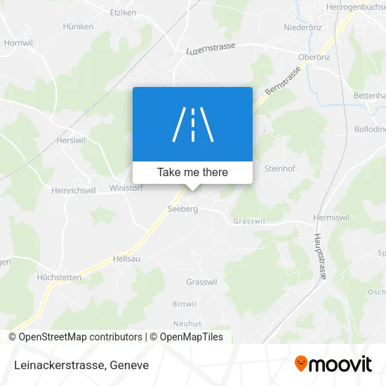 Leinackerstrasse map