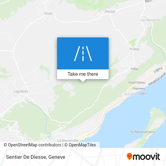 Sentier De Diesse map