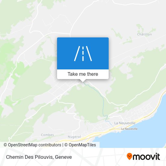 Chemin Des Pilouvis map
