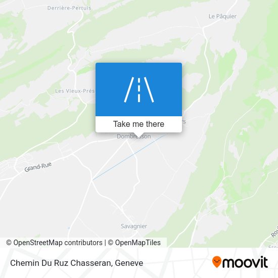 Chemin Du Ruz Chasseran map