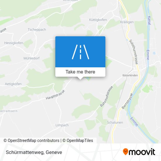 Schürmattenweg map