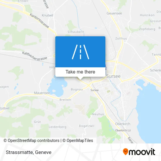 Strassmatte map