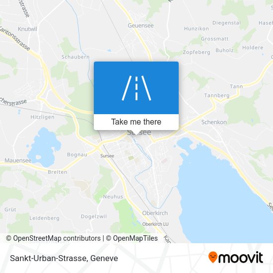 Sankt-Urban-Strasse map