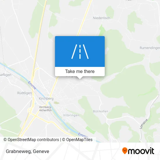 Grabneweg map