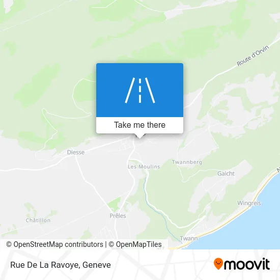 Rue De La Ravoye map