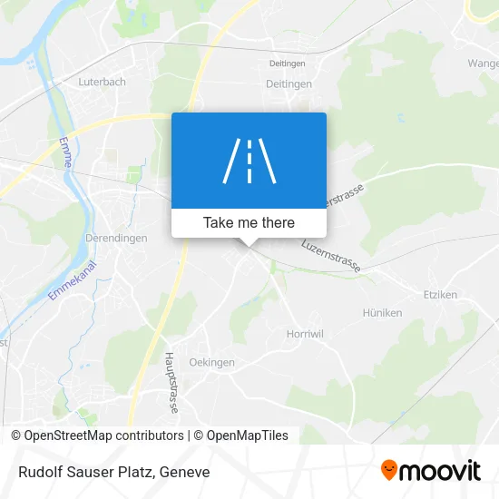 Rudolf Sauser Platz map