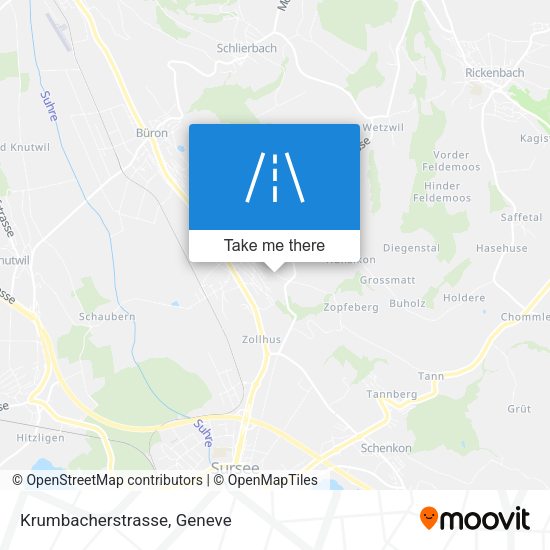 Krumbacherstrasse map