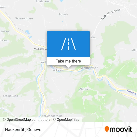 Hackenrüti map