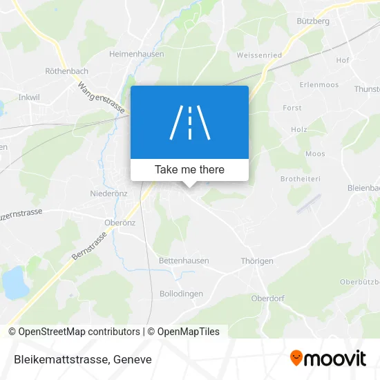 Bleikemattstrasse map