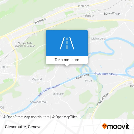 Giessmatte map