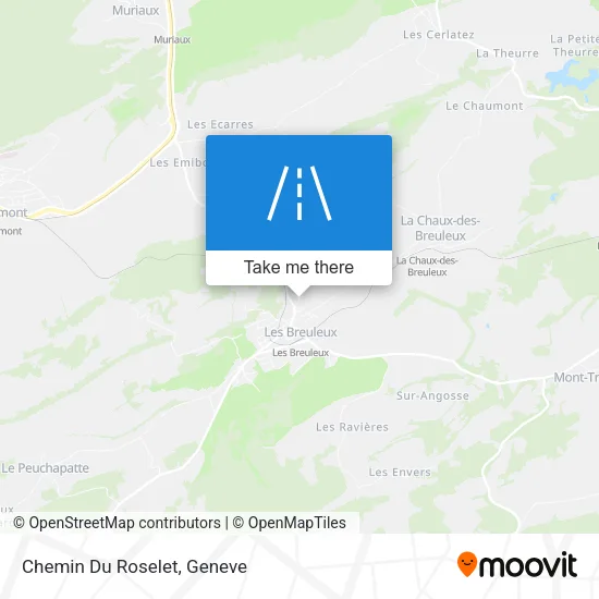 Chemin Du Roselet map