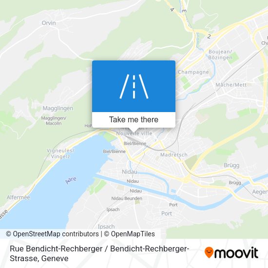 Rue Bendicht-Rechberger / Bendicht-Rechberger-Strasse map