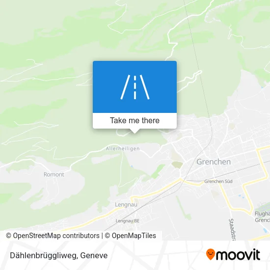 Dählenbrüggliweg map