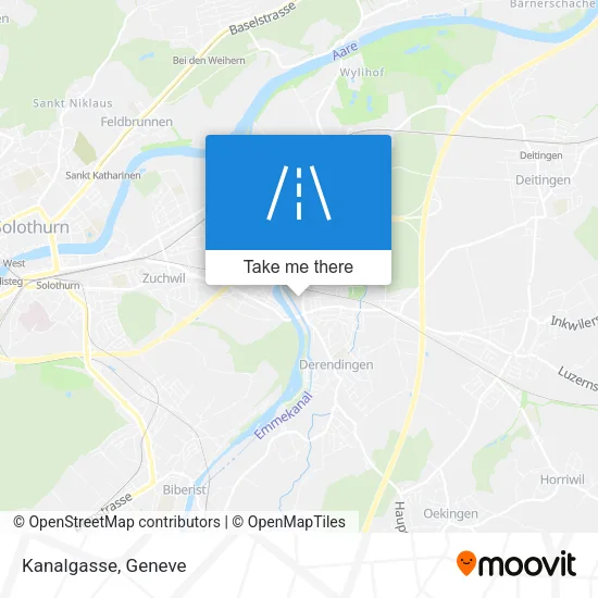 Kanalgasse map