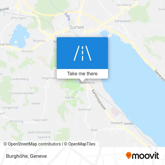 Burghöhe map