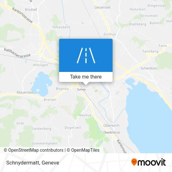Schnydermatt map