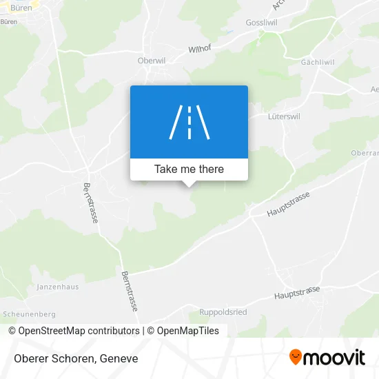 Oberer Schoren map