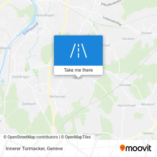 Innerer Turmacker map