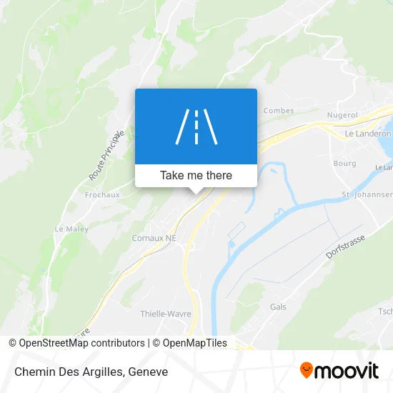 Chemin Des Argilles map