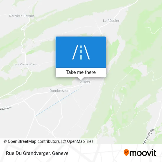 Rue Du Grandverger map