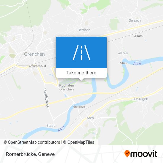 Römerbrücke map