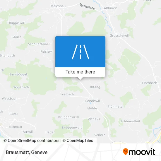 Brausmatt map