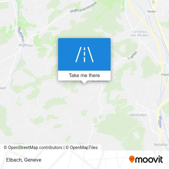 Elbach map