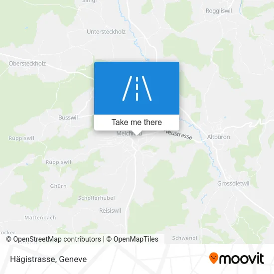 Hägistrasse map