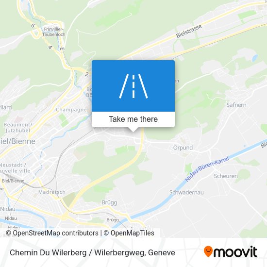 Chemin Du Wilerberg / Wilerbergweg map