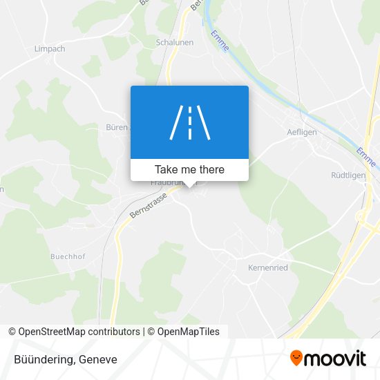 Büündering map