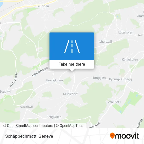Schäppechmatt map