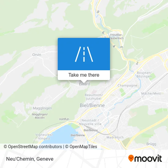 Neu'Chemin map