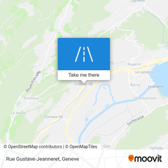 Rue Gustave-Jeanneret map