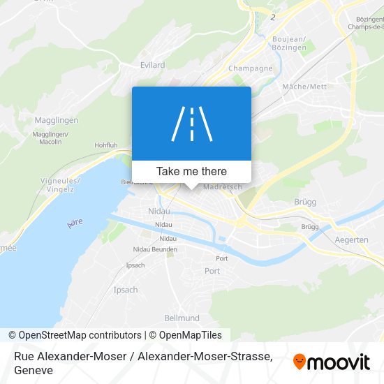 Rue Alexander-Moser / Alexander-Moser-Strasse map