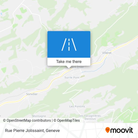 Rue Pierre Jolissaint map