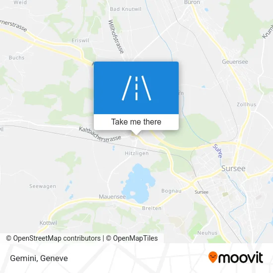 Gemini map