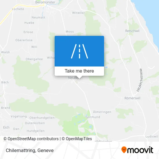 Chilemattring map