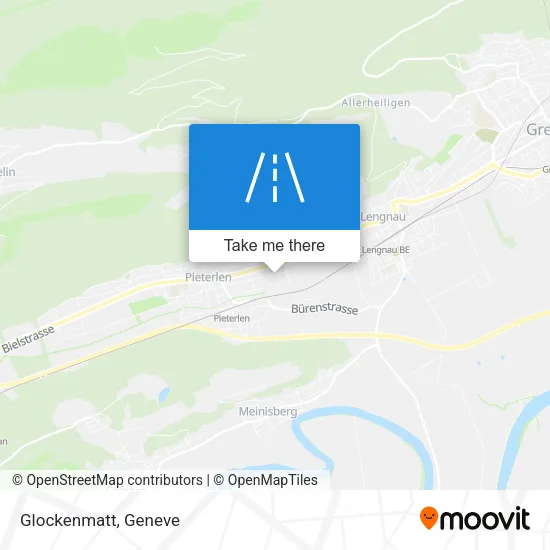 Glockenmatt map