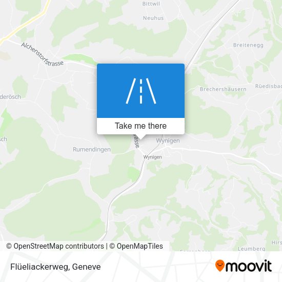 Flüeliackerweg map