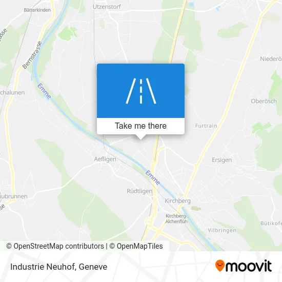 Industrie Neuhof map