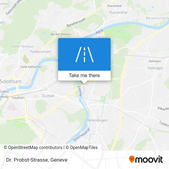Dr. Probst-Strasse map