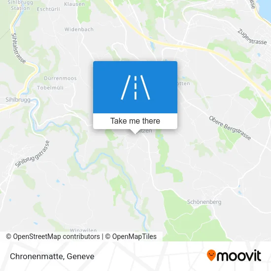 Chronenmatte map