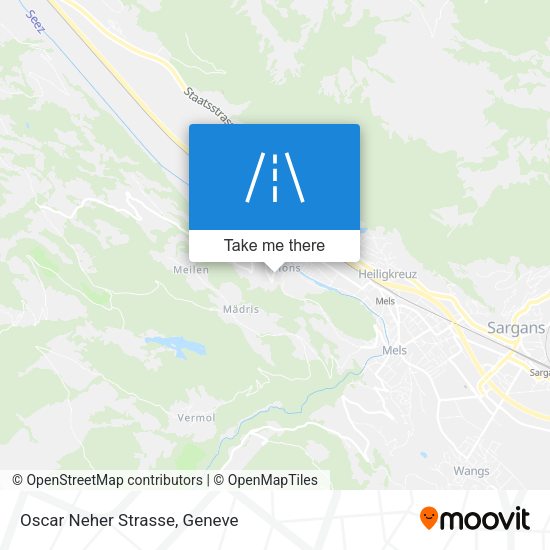 Oscar Neher Strasse map