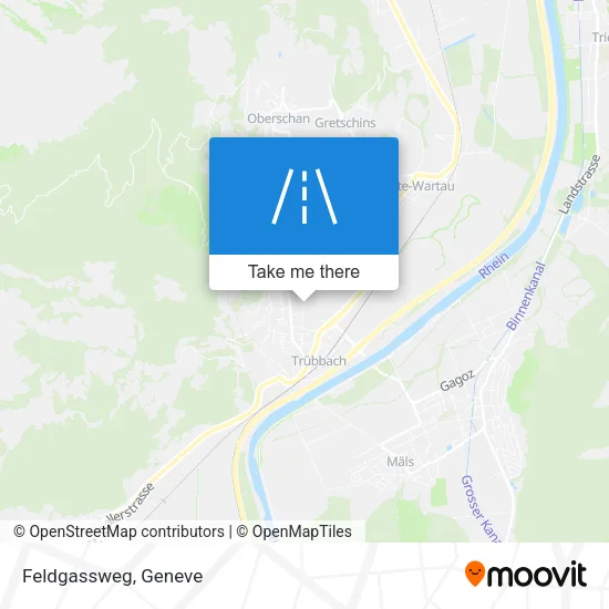 Feldgassweg map